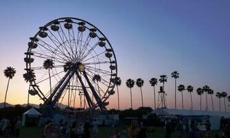 Coachella Festival Background HD Wallpaper