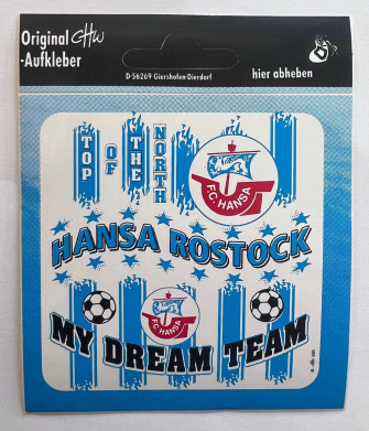 Fc Hansa Rostock My Dream Team Sticker Bundesliga Football