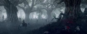 Witcher Wild Hunt Fantasy Action Fighting Warrior Dark