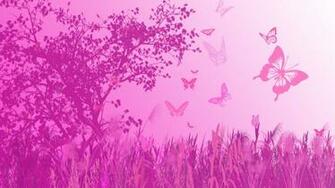 Pink Butterfly Wallpaper HD By Aibu Maria