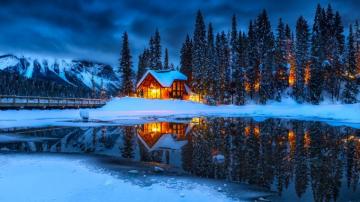 Cabin 4k Ultra HD Wallpaper By Christian Sanchez
