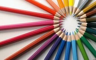 Colored Pencils Pencil Photography Rainbow