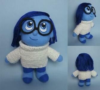 Sadness Inside Out Plush By Tstelles