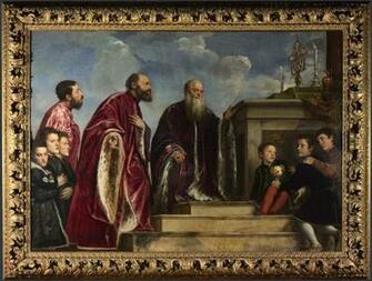 Vendramin Family A Italian Renaissance Titian Art Wallpaper Picture