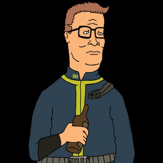 Hank Hill The Vault Dweller By Teschke
