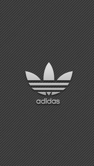 Wallpaper Adidas Brand Logo iPhone 5s