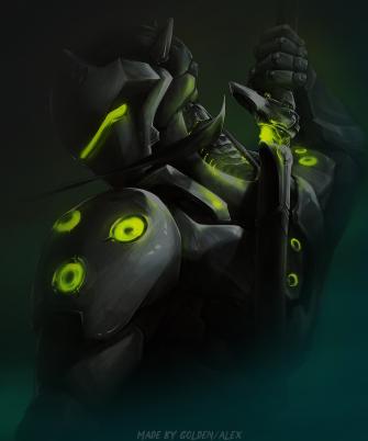 Genji Overwatch Wallpaper