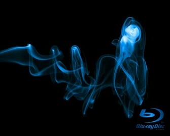 Blue Smoke Wallpaper