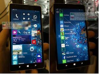 Home Screen Image Leak Rumor Windows Mobile