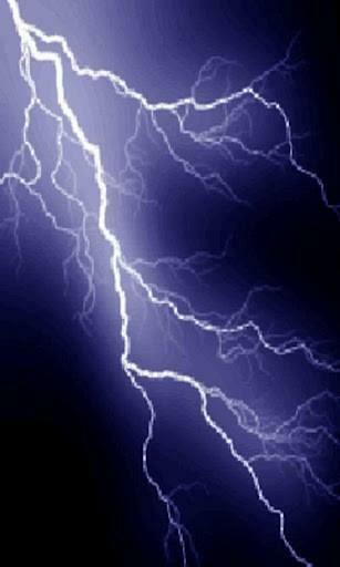 Animated Lightning Storm Wallpaper