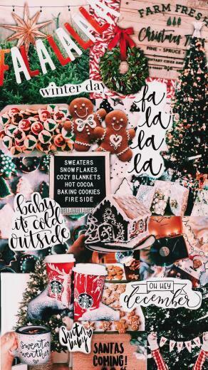 Gothic Christmas Wallpaper Top