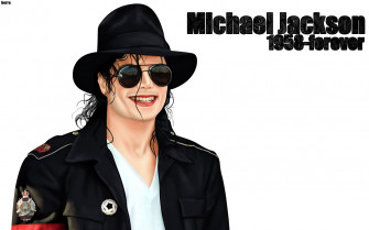 Michael Jackson By Borre Wallpaper