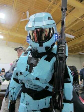 Halo Costume Tucker Red Vs Blue By Sniper0309