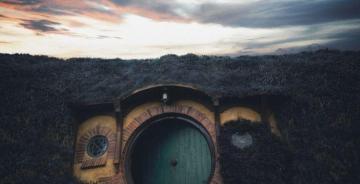 House The Hobbit Movie Set New Zealand Wallpaper HD Image
