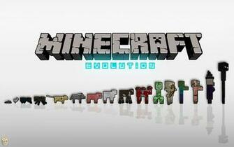 The Minecraft Evolution Wallpaper Joke By Dentvanboo