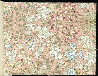 Wallpaper Hyacinth Pattern William Morris Wikiart Org