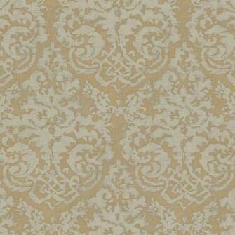 Metallic Gold Textured Damask Wallpaper Wall Sticker Outlet