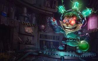 Mad Scientist Ziggs Lol Wallpaper
