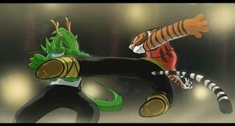 Dragon Vs Tiger By Purpleground02