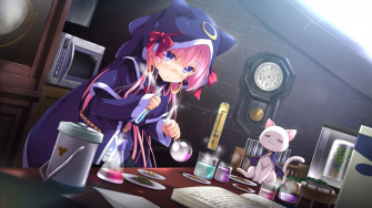 Anime Cat Girl HD Wallpaper For Desktop Pc Laptop