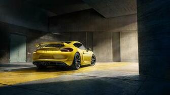 Porsche Cayman Gt4 Rear Wallpaper Px Fond Ecran