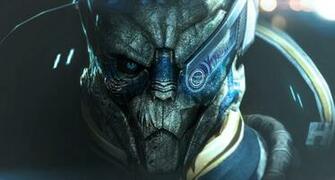 Wallpaper Garrus Vakarian Turian Mass Effect Desktop