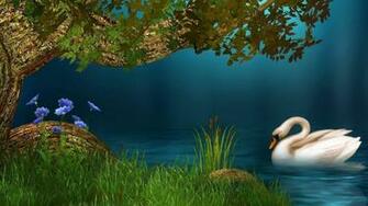 Swan Lake High Quality And Resolution Wallpaper On