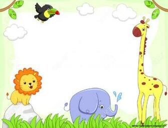 Baby Farm Animal Wallpaper Border Babies