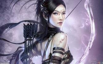 Warrior Girl Wallpaper Open Walls