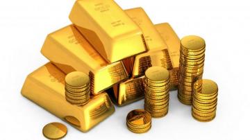 Wallpaper Gold Bullion Coins White Background Money