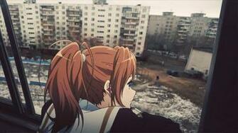 Window Hibike Euphonium Alone Looking Away