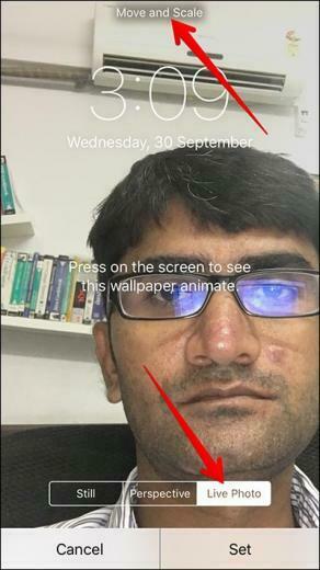 Set And Use Live Wallpaper On iPhone 6s Plus