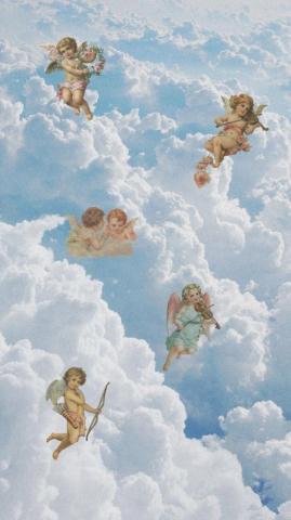 April On Angel Wallpaper Aesthetic iPhone