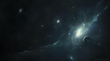 Dark Space Wallpaper For Your Desktop
