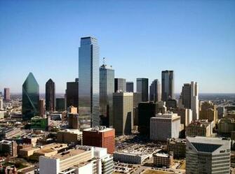 Dallas City Skyline Texas