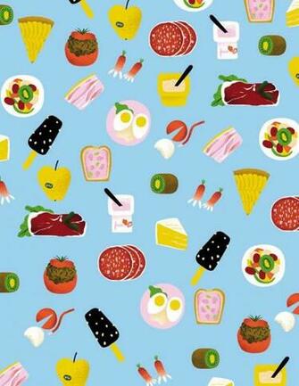 Emoji Food Background
