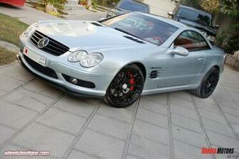Mercedes Sl55 Amg Hre Wheels Tuning Wallpaper