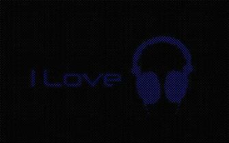 Wallpaper I Love Music By Ts Trance Customize Org