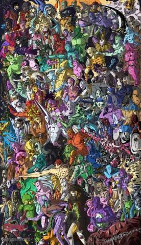 Fanart I Drew Every Stand In Jjba Hope You Like It