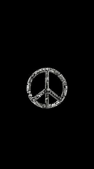 Peace Symbol Wallpaper HD Phone For Men