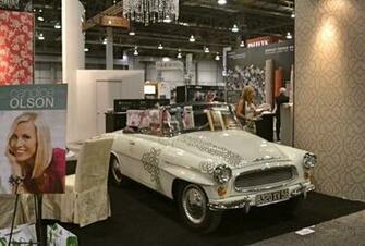 York Wall Covering Booth At Lv Trade Show Candiceolson Wallpaper