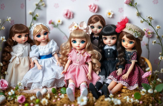 Beautiful Dolls Wallpaper