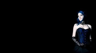 Women Black Wallpaper Background
