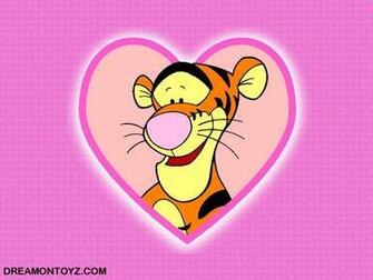 Pics Gifs Photographs Tigger In Heart Background And Wallpaper