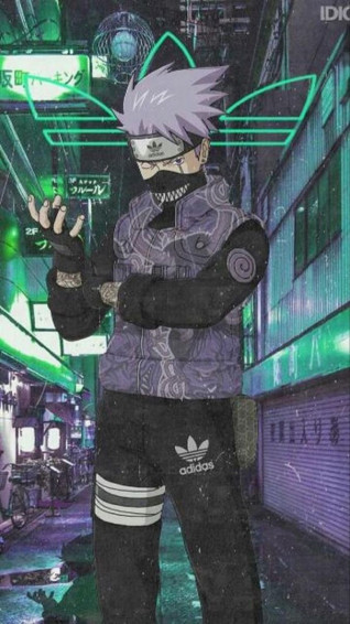 Kakashi Adidas Naruto And Sasuke Wallpaper
