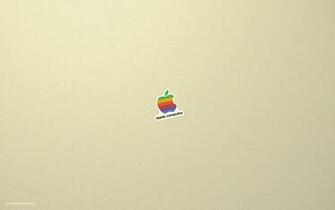 Retro Apple Logo Wallpaper