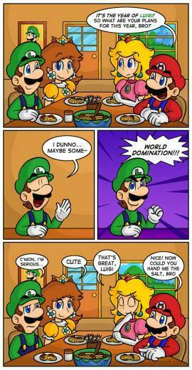 Year Of Luigi By Gabasonian