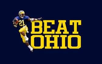 For Diehard Michigan Football Fans The Annual Vs Ohio State