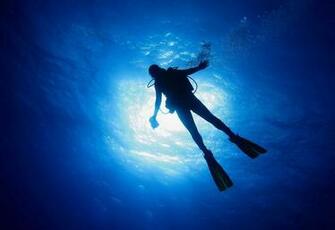 Scuba Diving Diver Ocean Sea Underwater Wallpaper