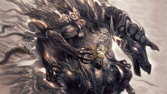 Mythical Creatures From Ancient World Darkside Wallpaper Noname
